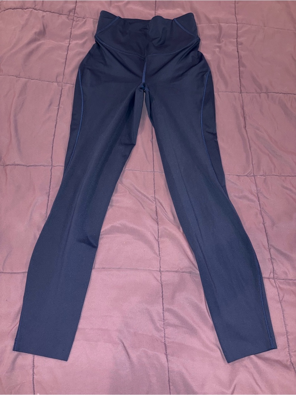 lululemon athletica Navy High-Waist Workout Leggings Size 4